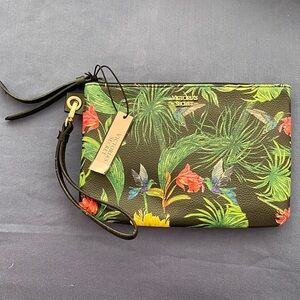 Victoria's Secret Tropical Floral Cosmetic bag.